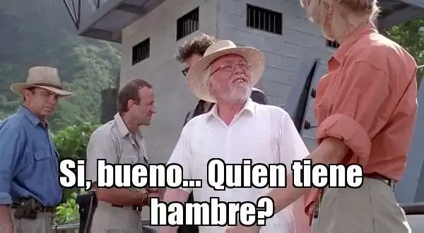 "si bueno quien tiene hambre"