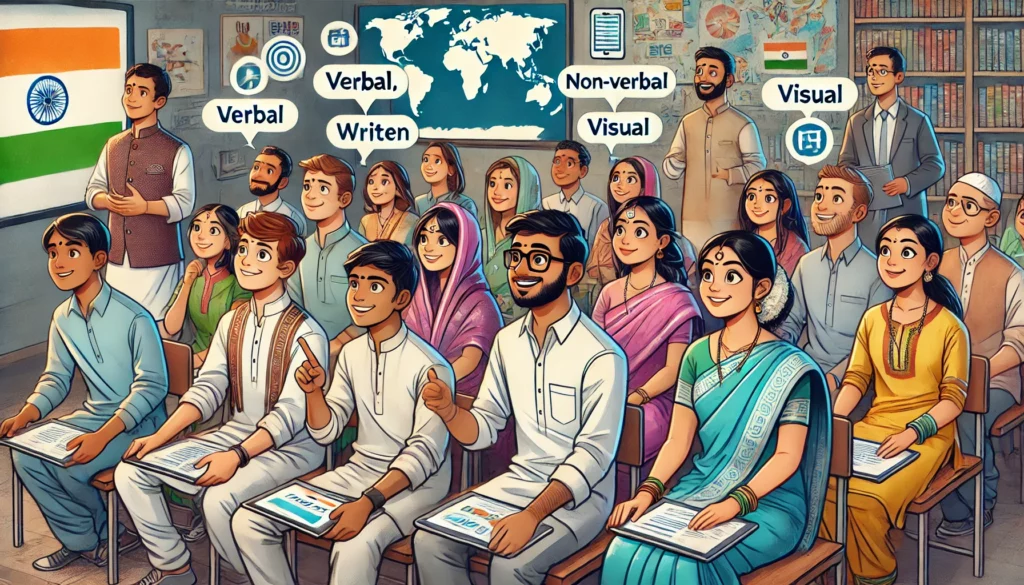 Write a short note on Modes of Communication