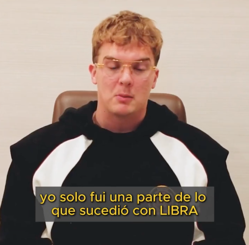 Hayden Davis confiesa qué pasó con $LIBRA