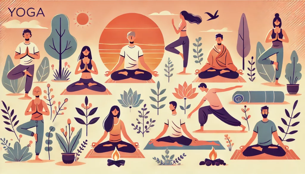 The Benefits of Yoga and Meditation Different Types