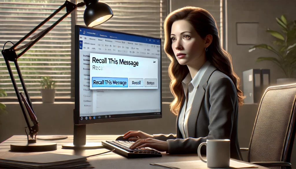 Recall an Email in Outlook