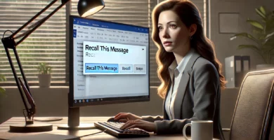 Recall an Email in Outlook