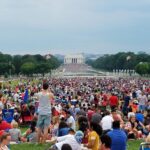 How Big Was the Crowd at the Military Parade?